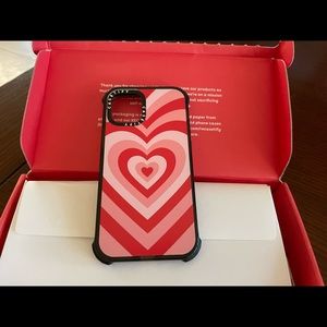 iPhone 12 mini Casetify case - 70’s Hearts